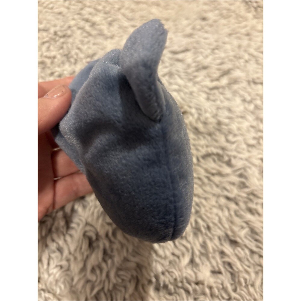 Ty Beanie Baby Echo Dolphin Unisex OS Blue Excellent 1996 Vintage Plush Toy - Picture 4 of 4